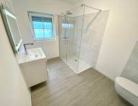 Neues Badezimmer, Renovieren, Badsanierung, Schulte Decodesign Duschrückwand
